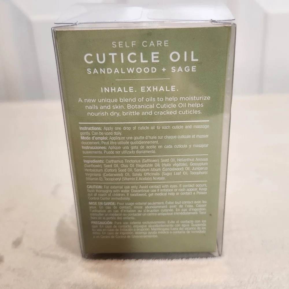 Cuccio Botanicals Cuticle Oil Sandalwood & Sage